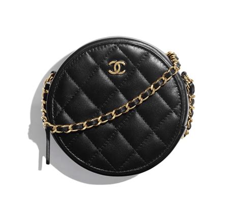 chanel clutch with chain round|chanel clutch with chain price.